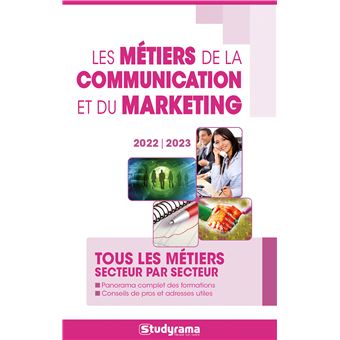 Les métiers de la communication et du marketing 2022-2023