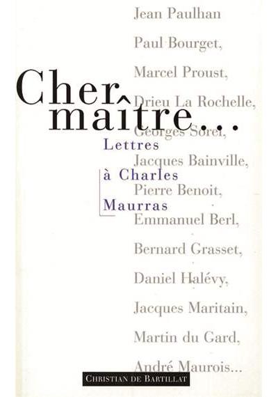 Cher maître - Collectif - broché