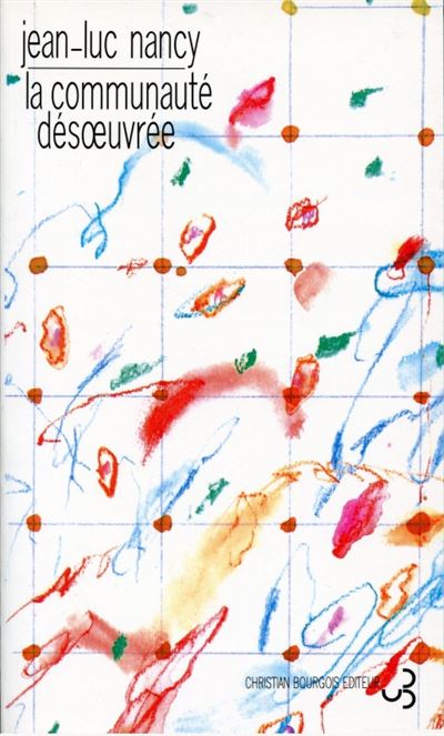 La communaute desoeuvree - Jean-Luc Nancy - broché