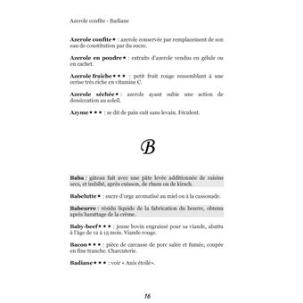 Dictionnaire alimentaire du régime sans lactose