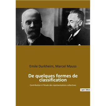 De quelques formes de classification