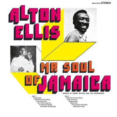 Mr soul of jamaica/vinyle couleur