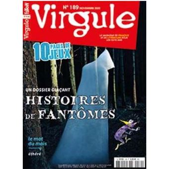 Virgule n°189 - Les fantômes de l'Antiquité à nos jours - Novembre 2020