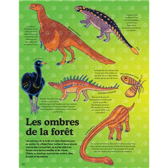 Le Kaléidoscope des dinosaures et autres animaux disparus