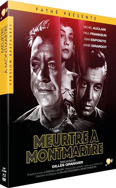 Meurtre à Montmartre Edition Collector Limitée Combo Blu-ray DVD