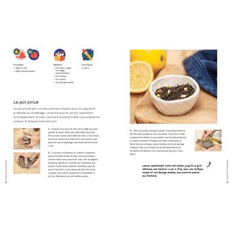 Je façonne et je peins mes objets en céramique