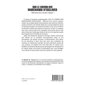 Sur le chemin des marchands d'esclaves