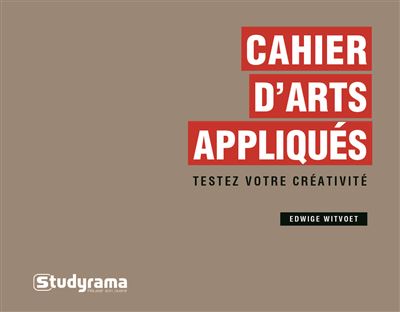 Cahier d'arts appliqués