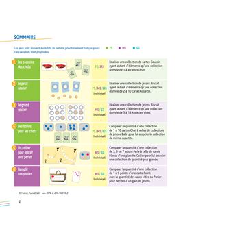 Boite de jeux maths maternelle Ed.2022 - Problèmes mathématiques