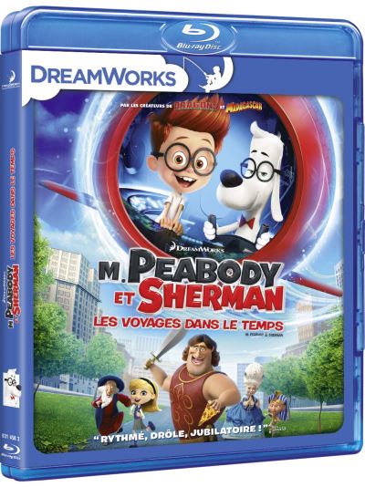 M. Peabody et Sherman Blu-ray