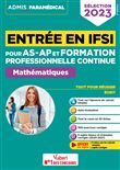 Entrée en IFSI Pour les AS-AP et formation professionnelle continue (FPC) - Mathématiques - 8 tutos offerts
