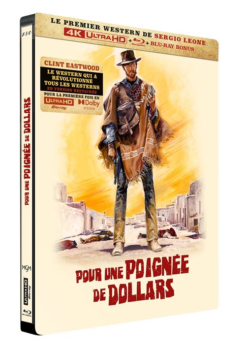 Pour une poignée de dollars en 4K Ultra HD, DVD