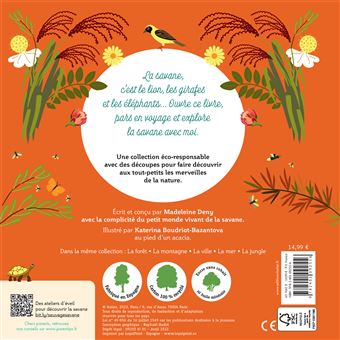 Mes imagiers de la vie sauvage - La savane