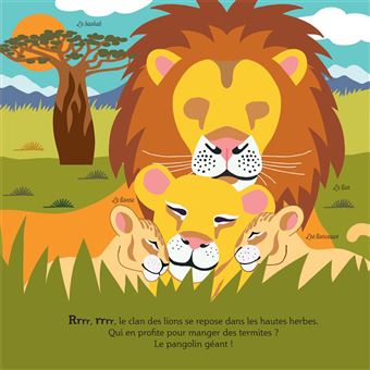 Mes imagiers de la vie sauvage - La savane