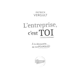 L'entreprise, c'est TOI