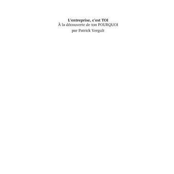 L'entreprise, c'est TOI