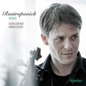 Rostropovich Encores : Œuvres pour violoncelle et piano