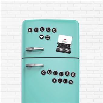 SOMETHING TO WRITE - MAGNETIC LETTERS - TYPEWRITER