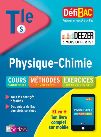 Défibac physique, chimie Term S