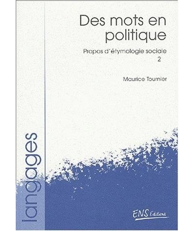 Propos d'étymologie sociale