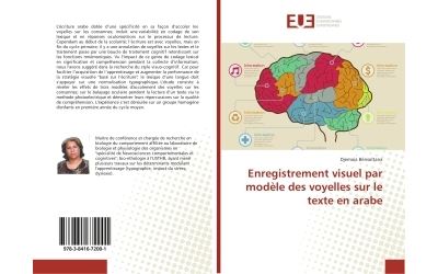 Enregistrement visuel par modele des voyelles sur le texte en arabe