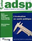 L'évaluation en santé publique n 69 decembre 2009
