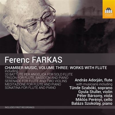 Musique de chambre Volume 3 Œuvres pour flûte