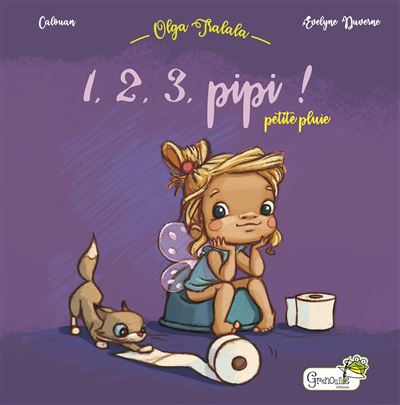 1, 2, 3, pipi ! - Petite pluie -  Calouan - cartonné