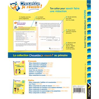 Savoir faire une rédaction CM1/CM2 9-11 ans