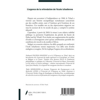 L'urgence de la refondation de l'école tchadienne