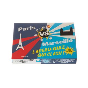 Paris VS Marseille : l'apéro-quiz qui clash !