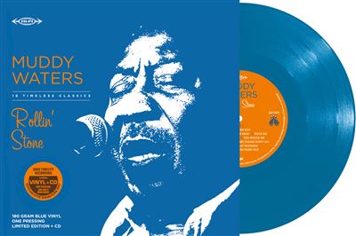 Rollin' Stone Édition Limitée Vinyle Bleu - Muddy Waters - Vinyle