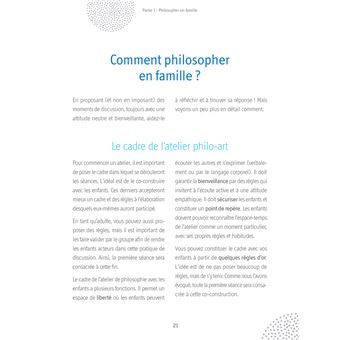 Philosopher en famille - 8 séances de philo-art pour  partager, penser et créer ensemble