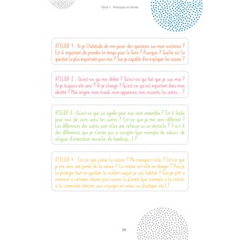 Philosopher en famille - 8 séances de philo-art pour  partager, penser et créer ensemble