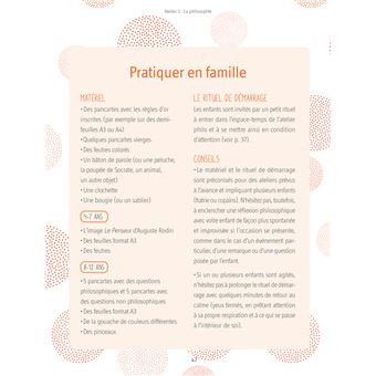 Philosopher en famille - 8 séances de philo-art pour  partager, penser et créer ensemble