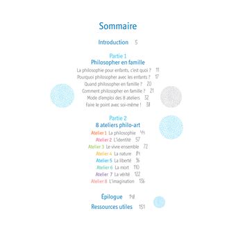 Philosopher en famille - 8 séances de philo-art pour  partager, penser et créer ensemble