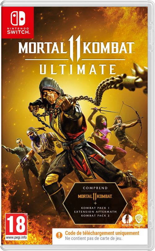 Mortal Kombat 11 Ultimate - Edition Ultimate Code in a Box Nintendo Switch