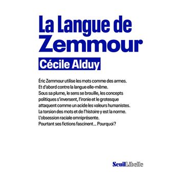 La Langue de Zemmour