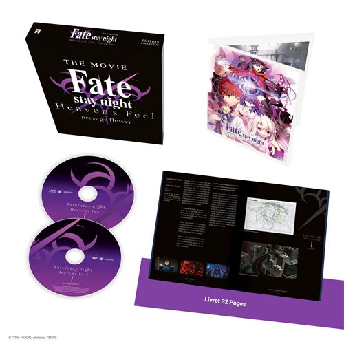 Fate stay shops night Heaven Feel Set CD DVD