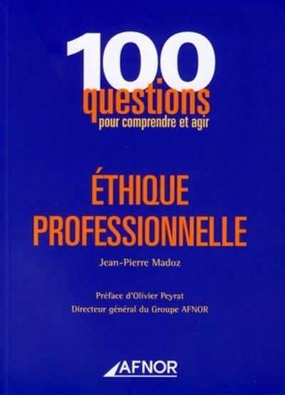 Ethique professionnelle