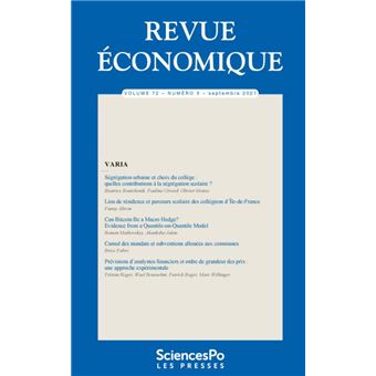Revue Économique T72-5