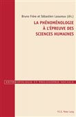 La phénoménologie à l'épreuve des sciences humaines