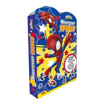 Marvel Spidey et ses amis extraordinaires - Mon coffret Spidey - Ce coffret contient: 1 livre de 32