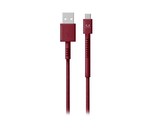 Fresh 'N Rebel Fabriq microUSB Cable 1,5m Ruby