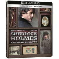 Sherlock Holmes Jeu d'ombres Steelbook Blu-ray 4K Ultra HD