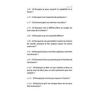 Psychologie, les 20 questions existentielles