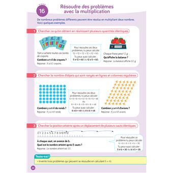 De l'école à la maison Maths CE2  - Ed. 2021 Mon livret de Maths CE2