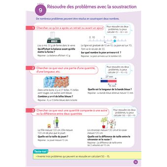 De l'école à la maison Maths CE2  - Ed. 2021 Mon livret de Maths CE2