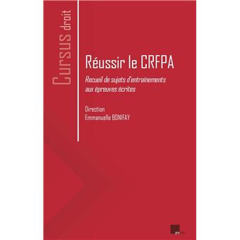 Réussir le CRFPA