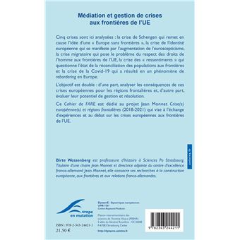 Médiation et gestion de crises aux frontières de l'UE